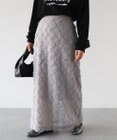 Green Parks チュールフリルＩラインスカート