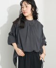 CRAFT STANDARD BOUTIQUE ヴィンテージボイルショルダータックブラウス
