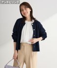 Green Parks アンチピリング金ボタンニットカーディガン