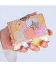 tsumori chisato CARRY 新マルチドット　ミニ財布　3つ折り 【キラキラでかわいい！本革のやわらかな風合い】