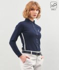 23区GOLF 【WOMEN】【UVケア】カラーシャツ
