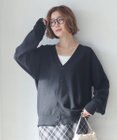WEGO 【WEB限定/2025年秋冬新作//洗濯可/MLサイズ展開/ユニセックス着用ITEM】ドロップショルダーカーディガン