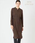 BEIGE， 【WEB限定】MANASLU / シャツワンピース
