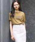 23区 S 【SLOW/一部店舗限定】MVSコットン ロゴTシャツ