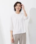 J.PRESS LADIES L シャドーストライプ ボウタイ カットソー