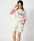 OP／FILA 【Ocean Pacific】かすれプリントTシャツ