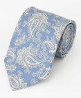 J.PRESS MEN ペイズリーハンドプリント ネクタイ