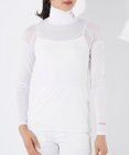FILA GOLF／marie claire 【Marie claire sports】ハイネックメッシュアンダーシャツ