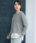 自由区 L ツイーディー ニット