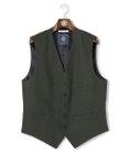 J.PRESS MEN 【J.PRESS ORIGINALS】Cotton Polyester Drill Over Odd Vest / Japan Made