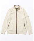 JOSEPH ABBOUD MOUNTAIN 【洗える・イタリア糸使用】 コットンスラブ ニット ブルゾン