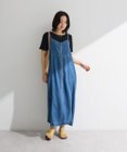 Green Parks ライトデニムキャミワンピース