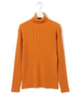 J.PRESS YORK STREET 【WOMEN】ANTI PILLING WOOL リブタートルニット