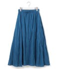 J.PRESS YORK STREET 【WOMEN】クリンクルフレアギャザー スカート
