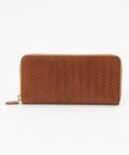 JOSEPH ABBOUD 【長財布】カウレザー エンボスメッシュ