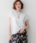 レーヨンポリエステルストレッチ フレンチスリーブ ニット