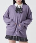 WEGO 【SCHOOL ITEM】ニットカーディガン
