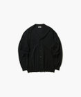 ATON COTTON WASHI KNIT | オーバーサイズニットカーディガン - UNISEX