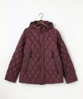 JOSEPH ABBOUD MOUNTAIN 【軽量/撥水】 フーデットキルティング ダウンブルゾン