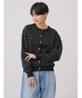 AMERICAN HOLIC エコカルットＤｏｔクルーネックカーディガン