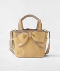 TOCCA BIG RIBBON SUMMER POCHETTE かごバッグ