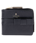 LANVIN en Bleu シャリテ ラウンド二つ折り財布