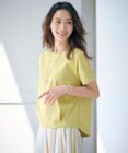 J.PRESS LADIES S 【WEB限定カラーあり・洗える】コットンスムース フレンチスリーブ カットソー