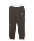 J.PRESS YORK STREET 【UNISEX】裏毛ロゴ刺繍スウェットパンツ