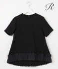 23区 【R(アール)】プレミアムコットンコンビ フリルヘムトップス