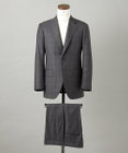 GOTAIRIKU 【Loro Piana Fabric】365 通年スーツ(グレーー×格子)
