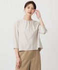 J.PRESS LADIES S ストライプジャージー バックペプラム カットソー