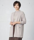 J.PRESS LADIES S 【洗える】KNIT BASIC ロング カーディガン