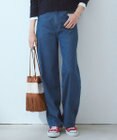 23区 【WEB限定/洗える】23区DENIM ライトダンガリー ワイドパンツ