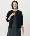 J.PRESS LADIES S 【洗える】レーヨンストレッチ カーディガン