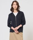 J.PRESS LADIES S 【冷房対策に】Hood Cardigan ニット パーカー
