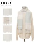 MOONBAT 【洗える】FURLA カシミヤ混ラメ入りチェックストールマフラー／幅30cm