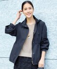 自由区 L 【ご好評につき再入荷・フード取り外し可能】コットンナイロンタッサー ブルゾン Ⅱ