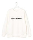 J.PRESS YORK STREET 【UNISEX】裏毛ベーシックロゴ スウェット