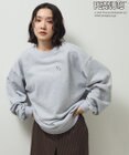Green Parks ■PEANUTS スヌーピーミニ刺繍スウェット