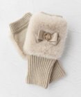 TOCCA KNIT FUR HANDWARMER 手袋