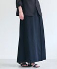 BEIGE， YANN / ラップタック フレアスカート