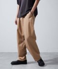 WEGO 【ユニセックス着用ITEM/ウエストゴム/手洗い可】チノイージーワイドパンツ
