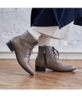 ing <ing>【WEB限定】【サスティナブルシリーズ】レースアップショートブーツ