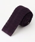 J.PRESS MEN 【J.PRESS KNIT TIE COLLECTION】無地 ニットネクタイ