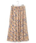 J.PRESS YORK STREET 【WOMEN】シャドーフラワーフレアスカート