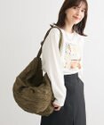 Green Parks ・ＱＵＯＮ　ワイドプリーツショルダーバッグ