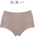 Wing ショーツ やさしい肌あたり ズレ上がりにくい しめつけにくい 【綿の贅沢 フラットショーツ】 はきこみ丈ふかめ 3Lまで対応 大きいサイズ EC3100 ウイング／ワコール