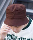 WEGO 【ユニセックス着用ITEM】プレーンバケットハット