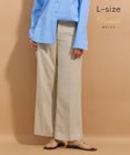 BEIGE， 【L-size】CAROLE / ワイドパンツ