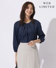 J.PRESS LADIES S 【WEB限定カラーあり】ストライプジャカード フロントタック カットソー